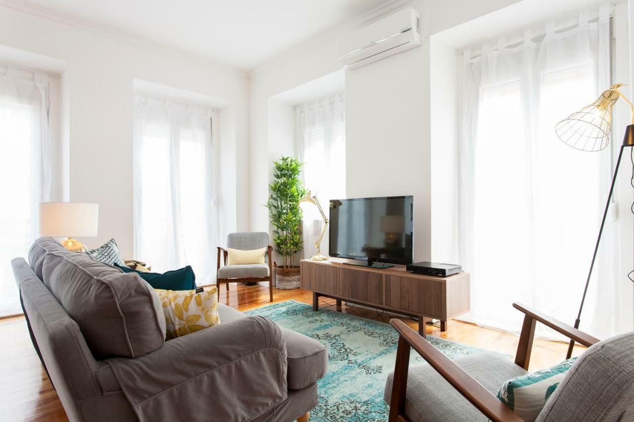 Principe Real Beautiful 3 Bedroom Flat Lisboa Extérieur photo